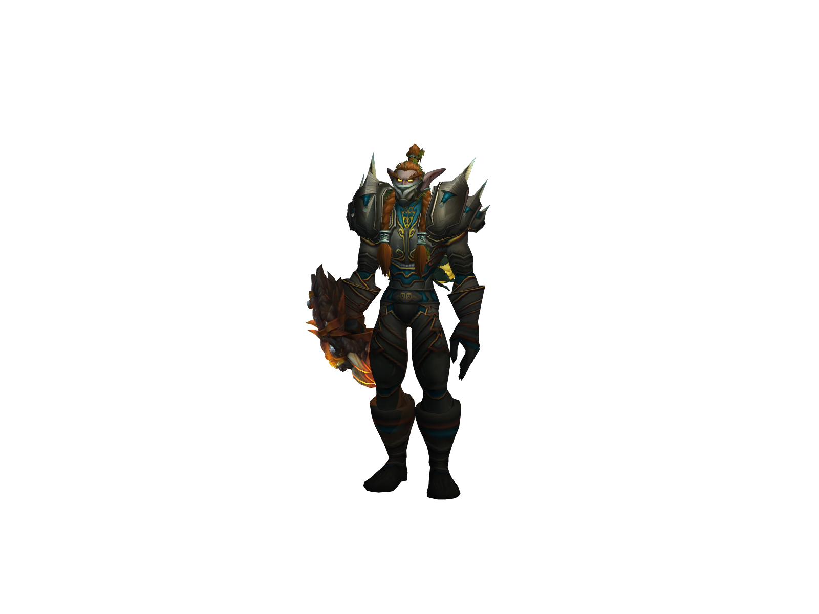 Koa 3D character render