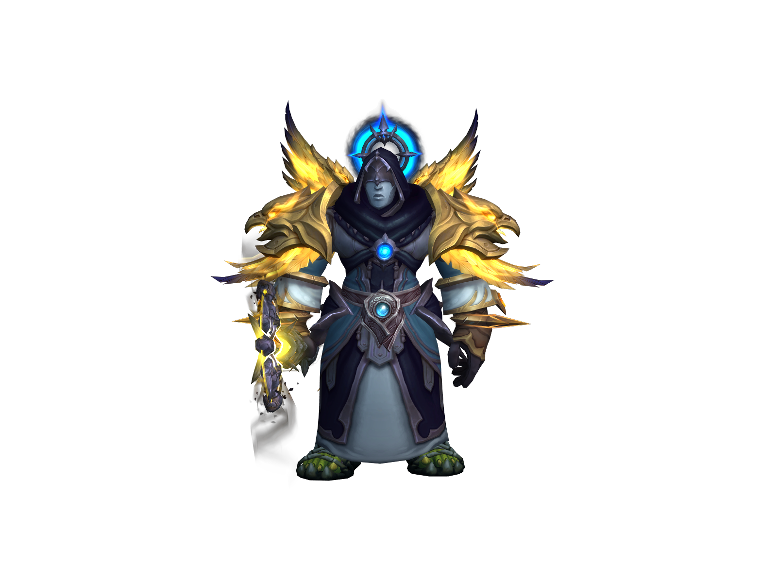 Gandolf 3D character render