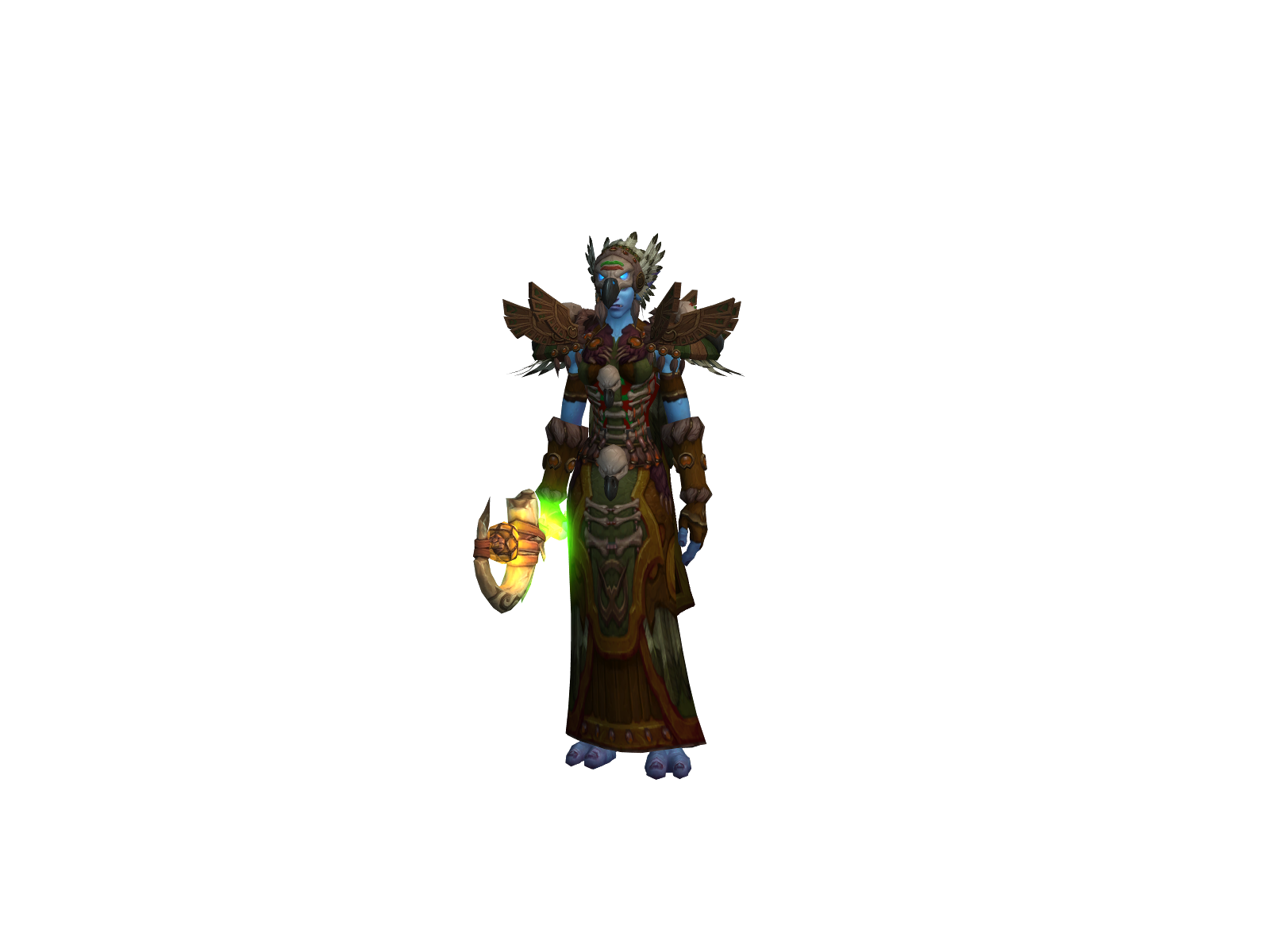 Clamchoder 3D character render