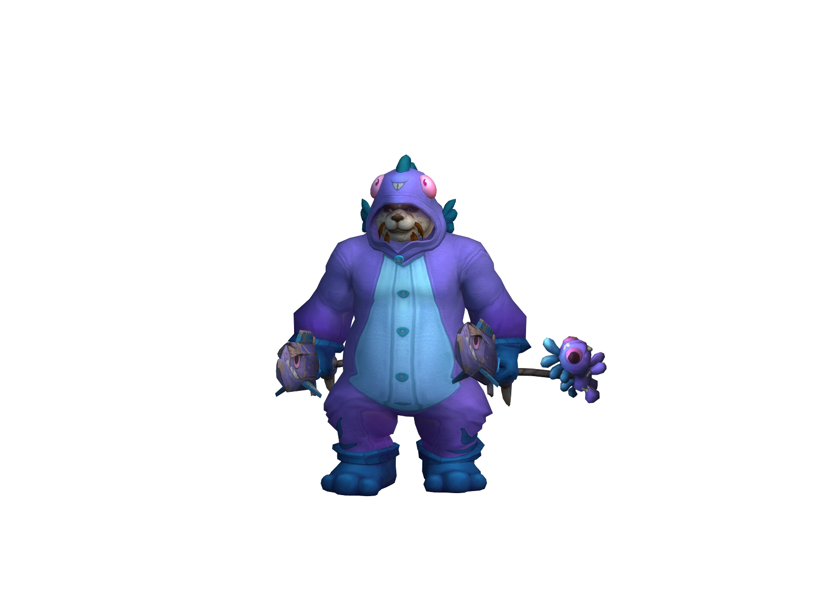 Panda 3D character render