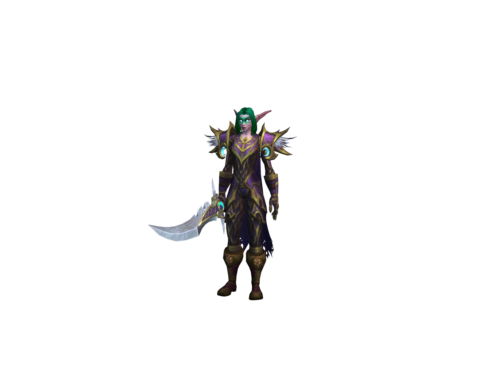 Whiset 3D character render