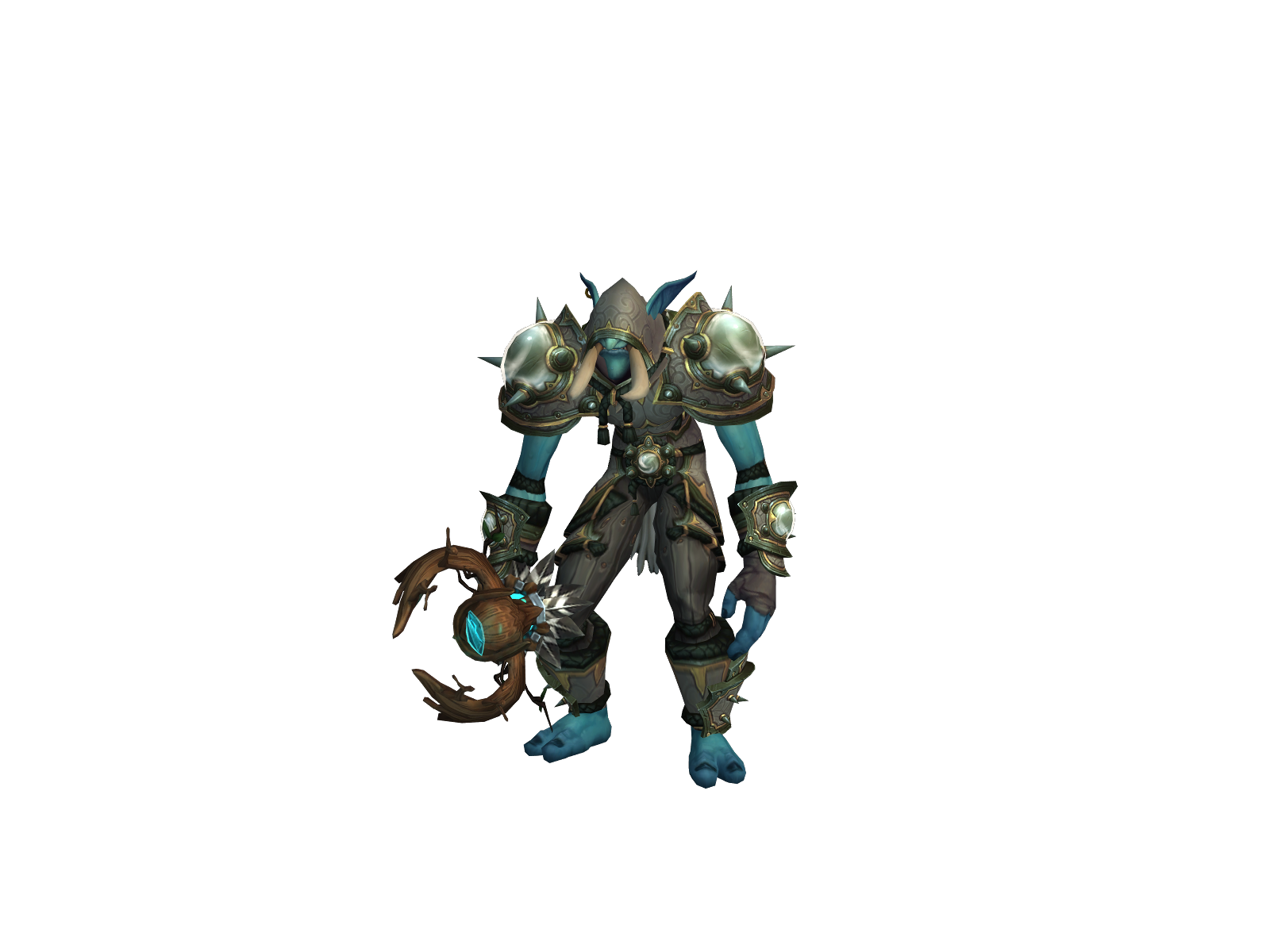 Mazkooni 3D character render