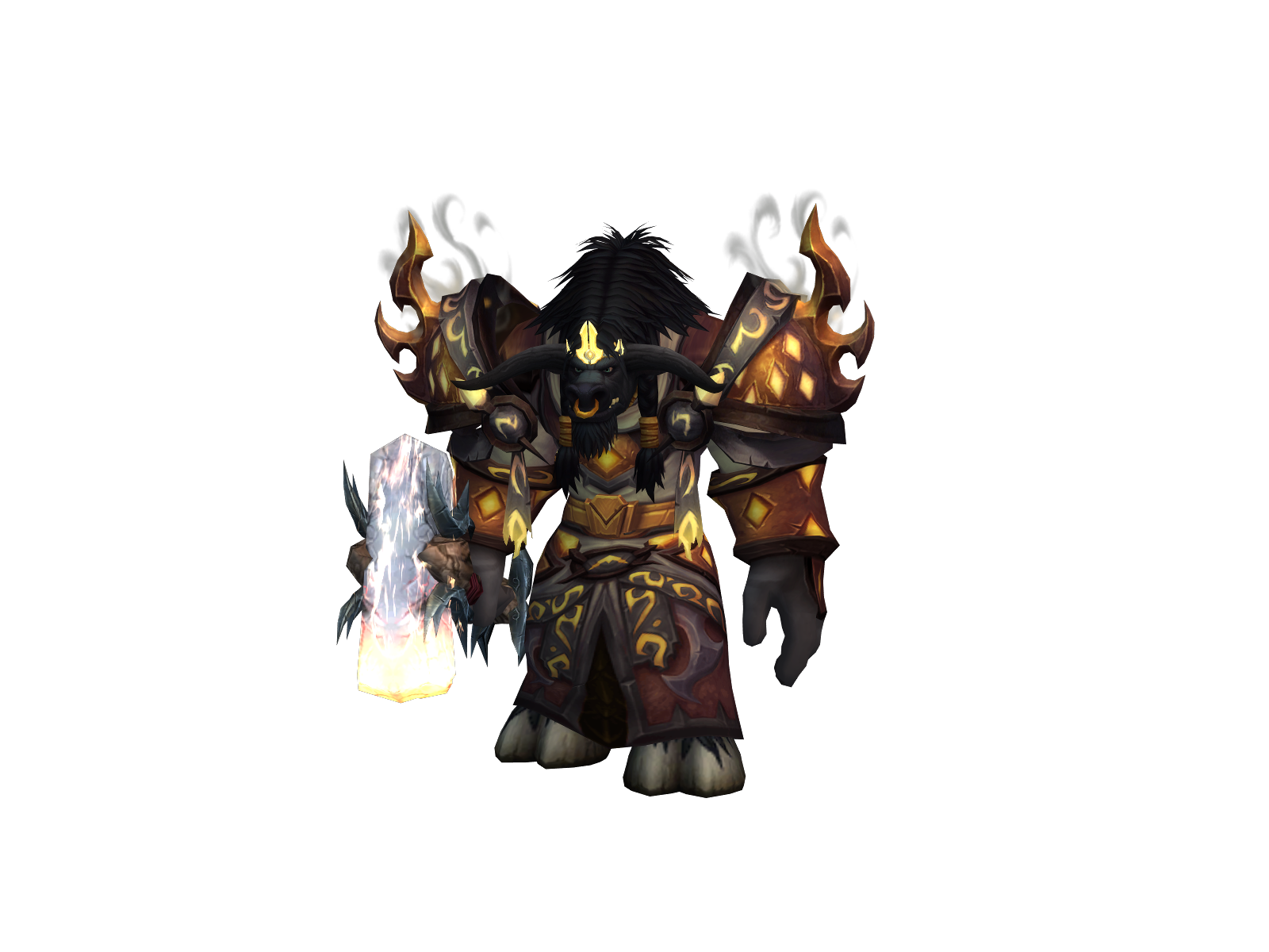 Shaytan 3D character render