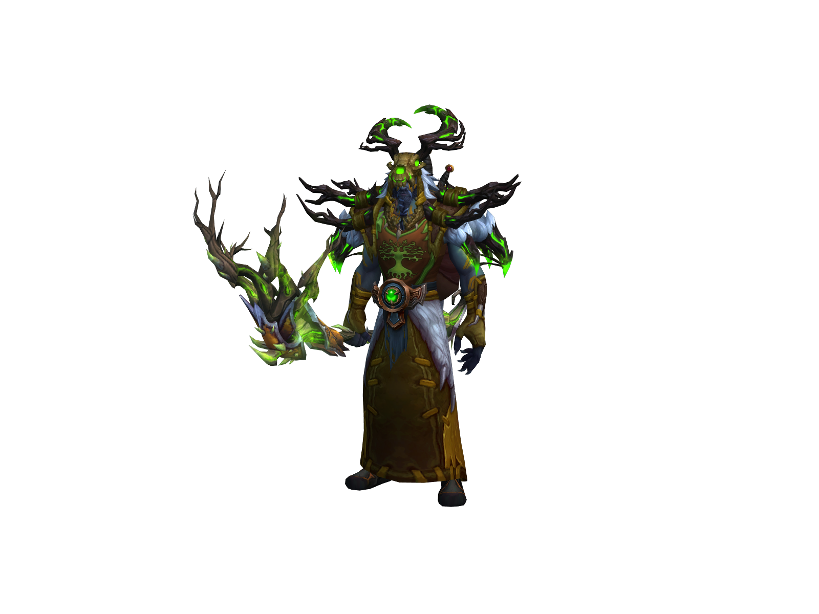 Grimroot 3D character render