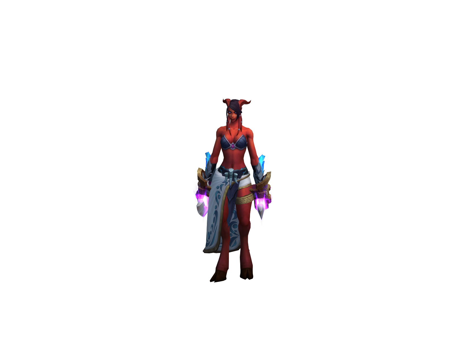 Quetzaly 3D character render