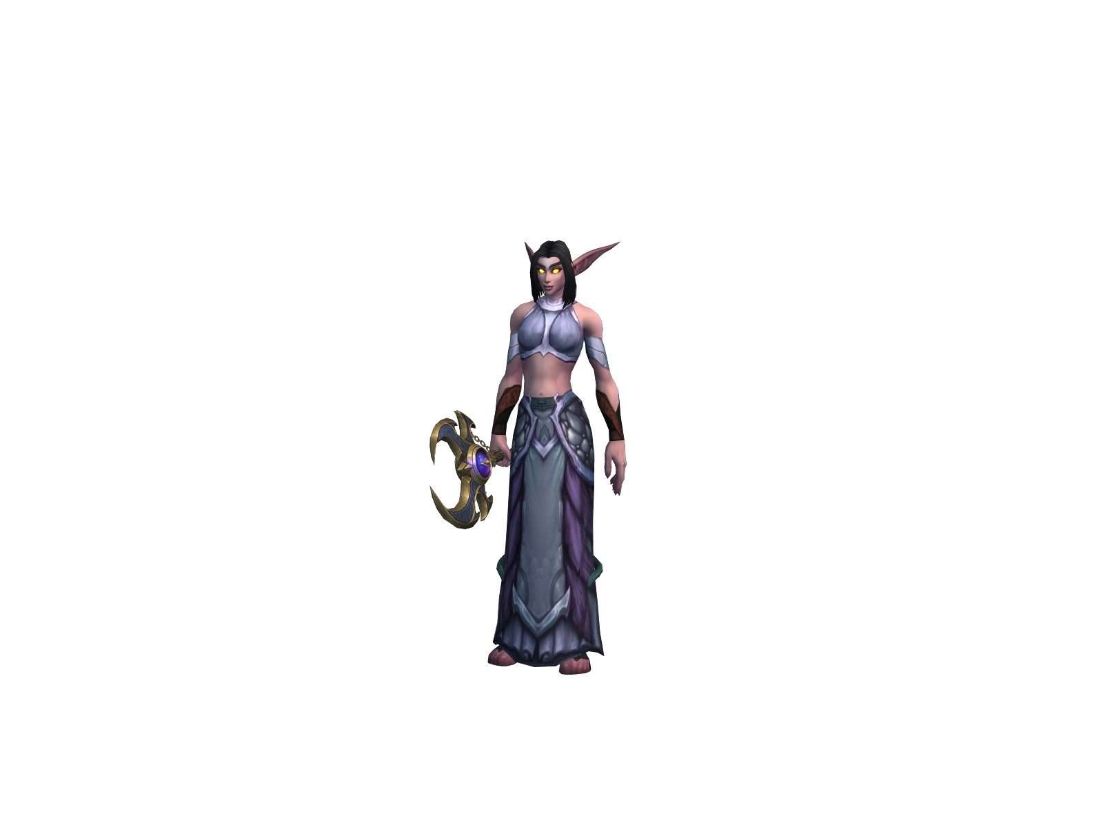 Estrielle 3D character render