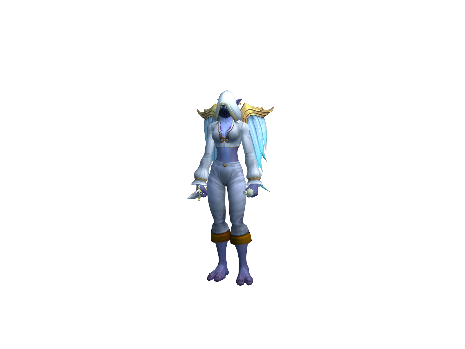 Zayuna 3D character render