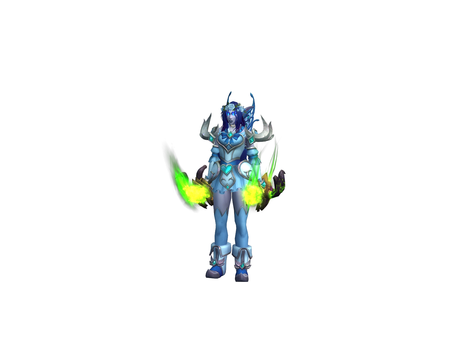 Daisy 3D character render