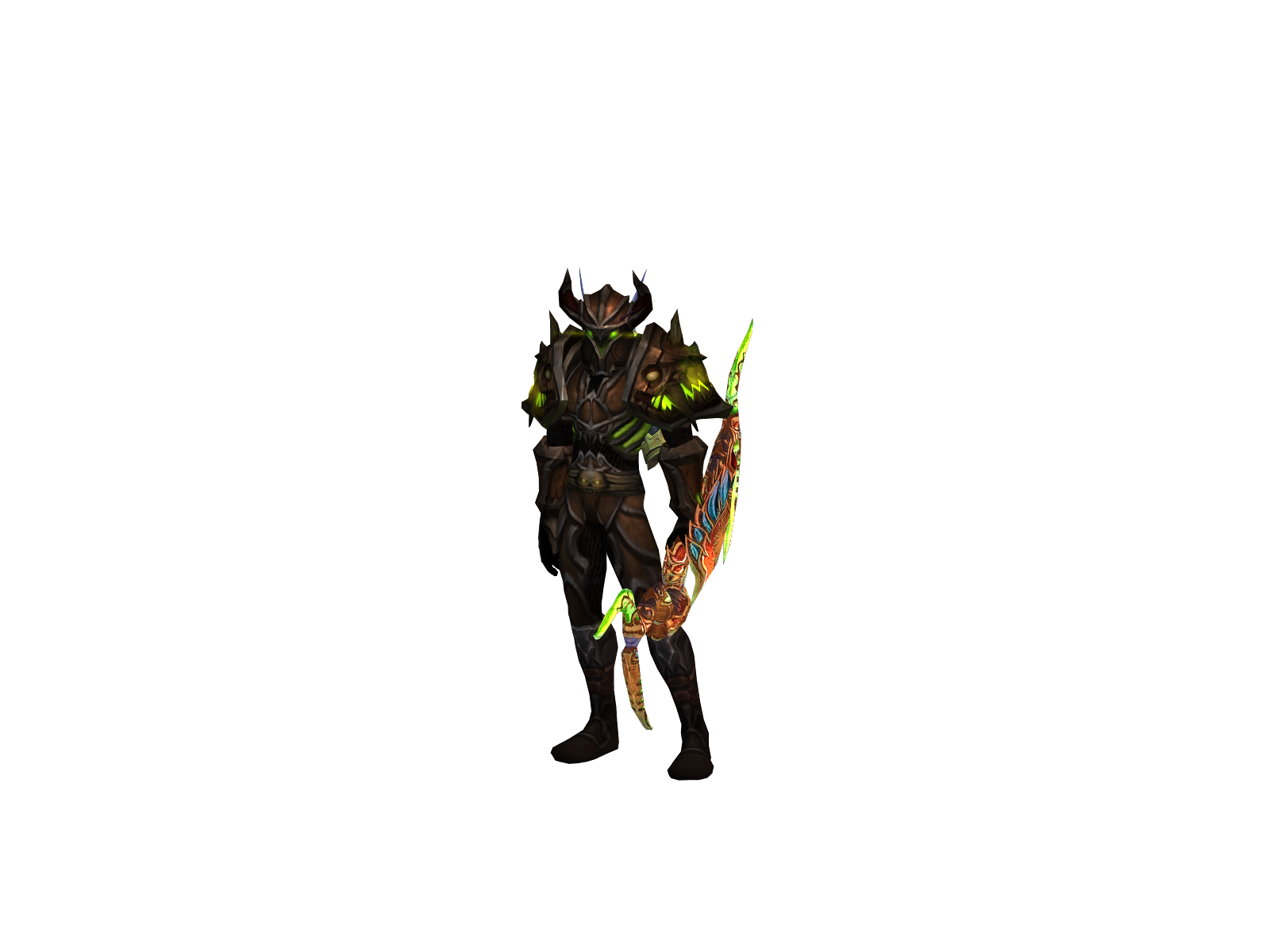 Heloran 3D character render