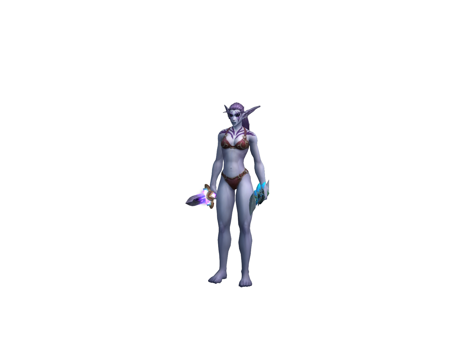 Sharla 3D character render