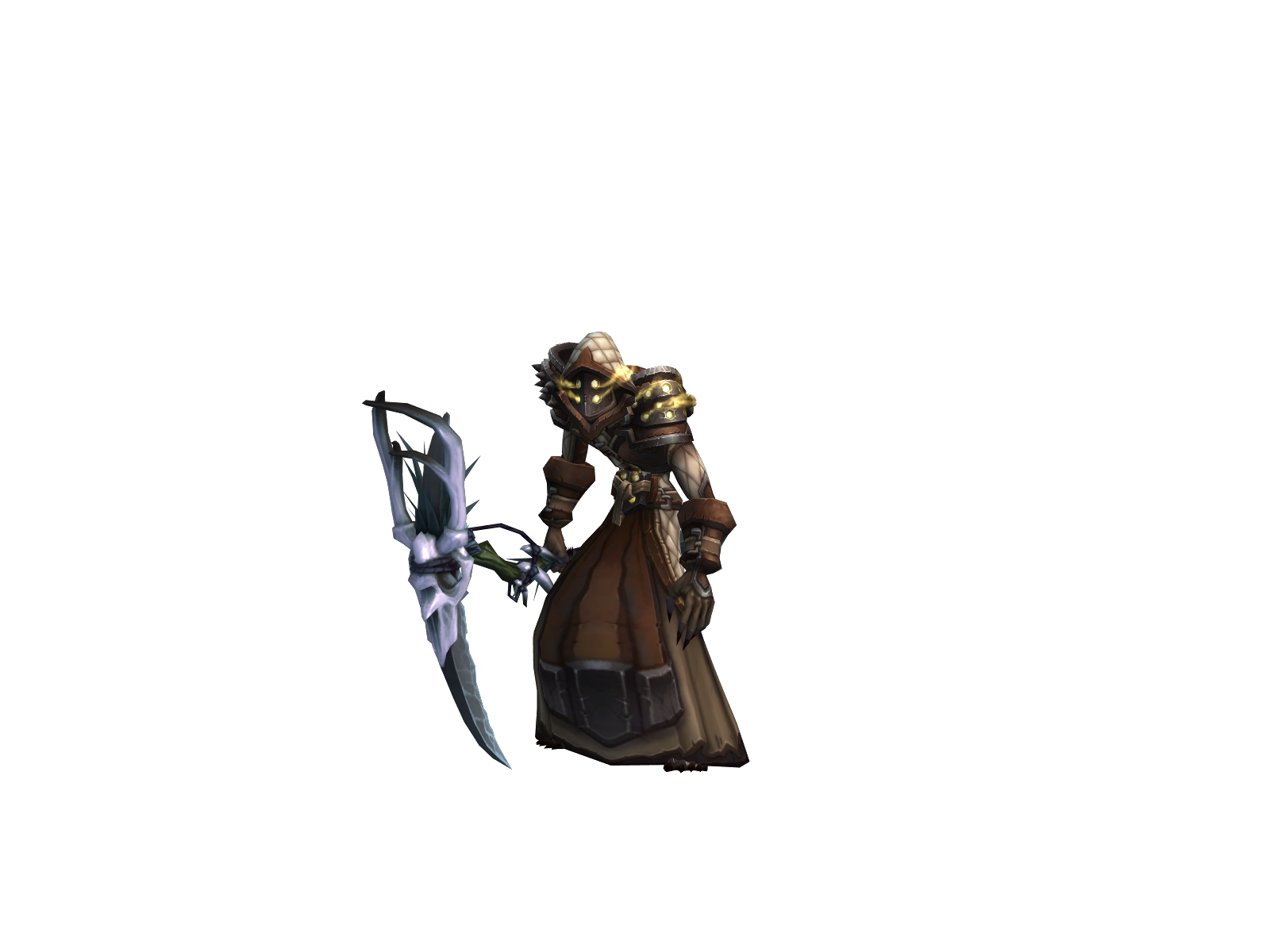 Lightshow 3D character render