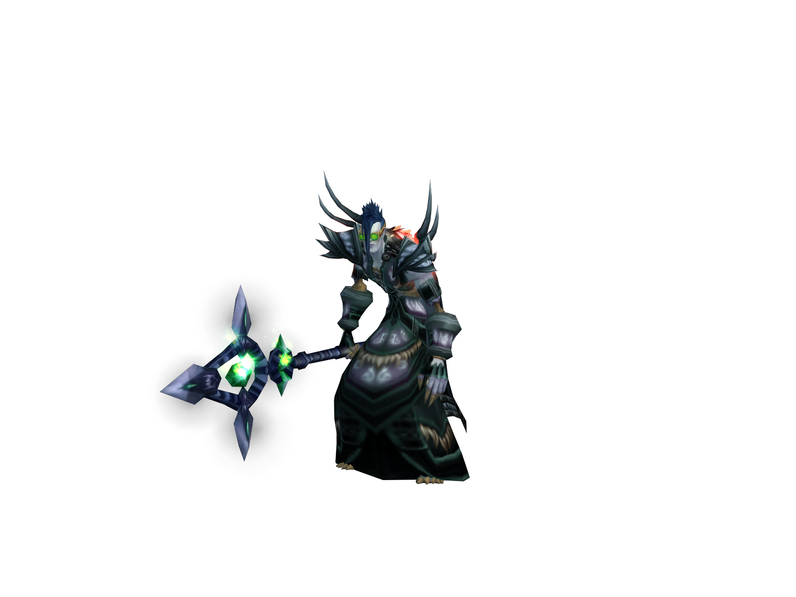 Unsanctified 3D character render