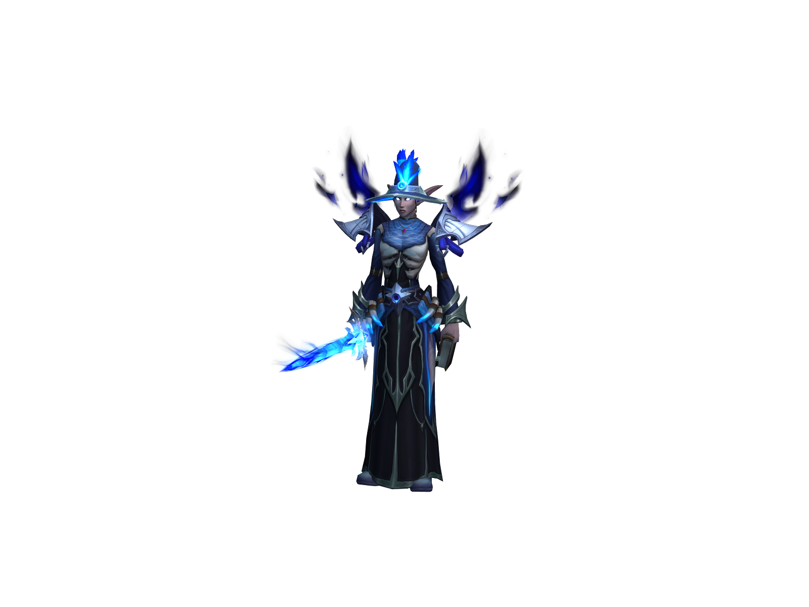 Frozono 3D character render
