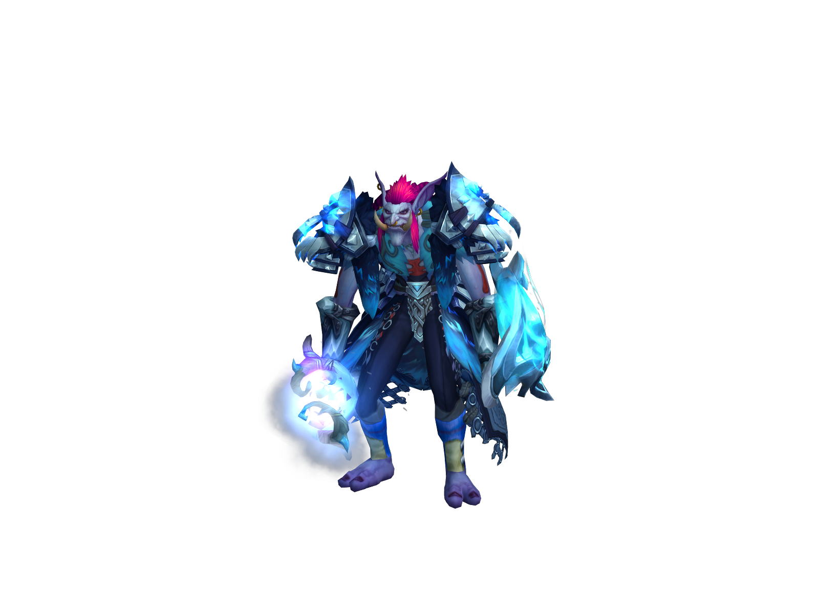 Daztok 3D character render