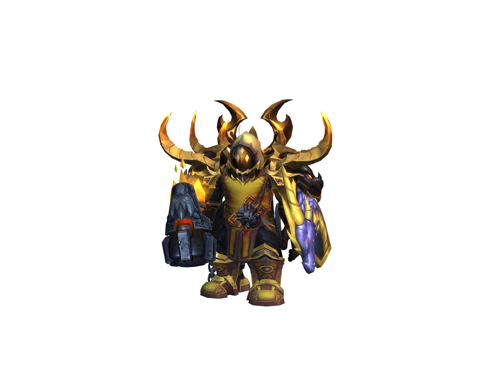 Ozymandia 3D character render