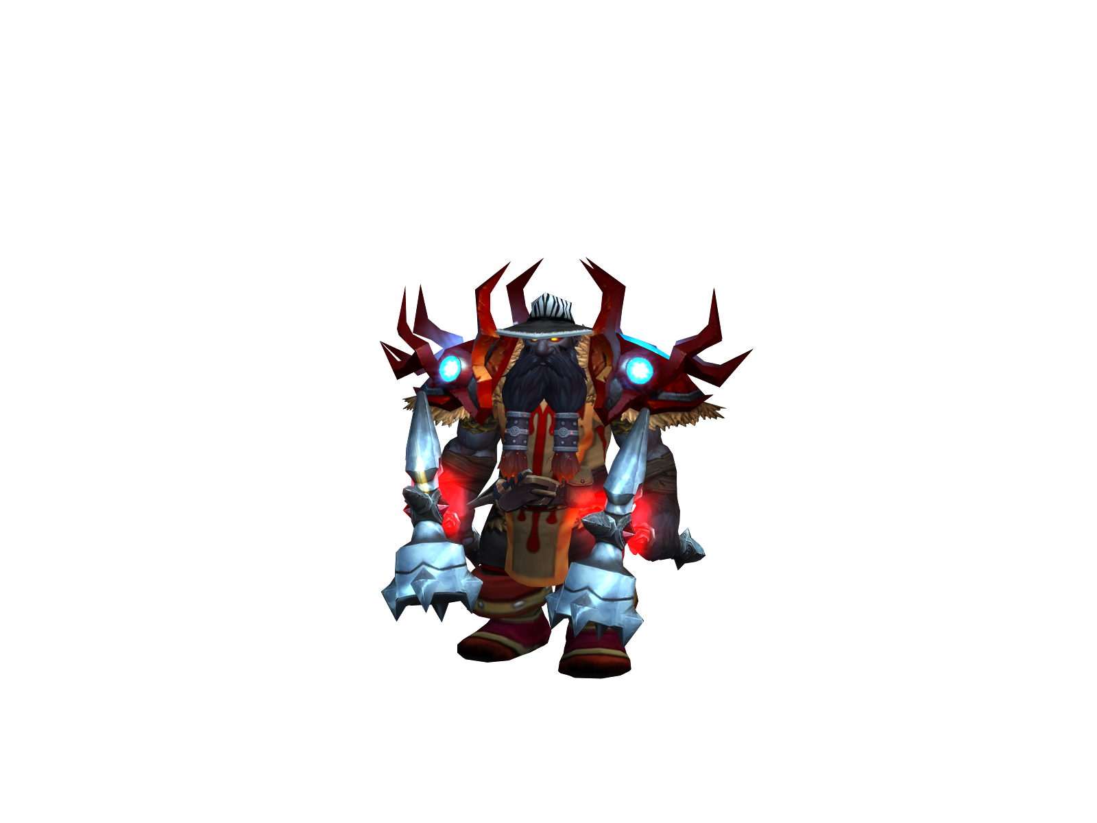 Insidiious 3D character render