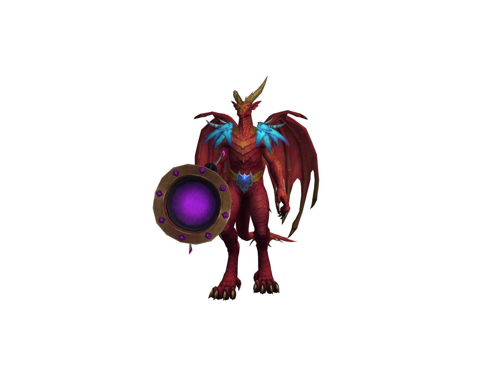 Itzevoker 3D character render