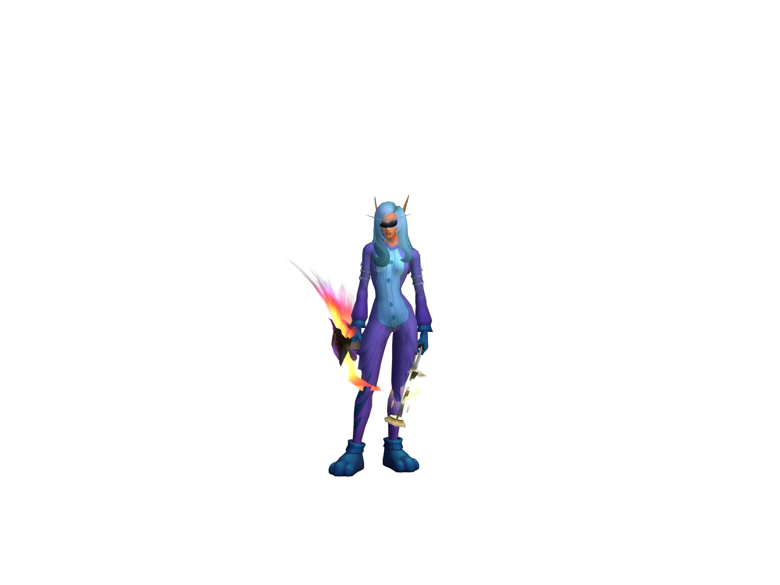 Vivviana 3D character render