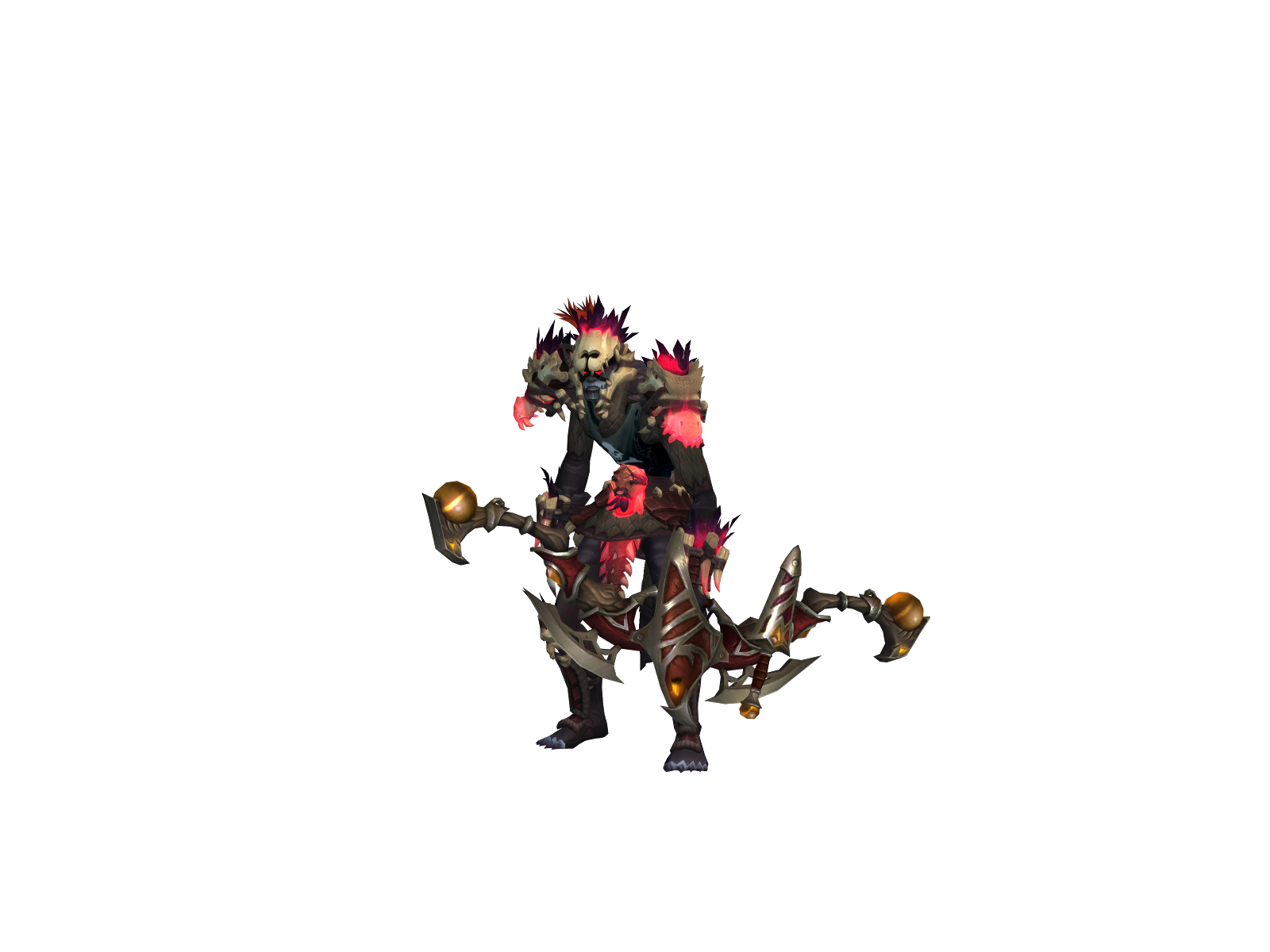 Kraen 3D character render