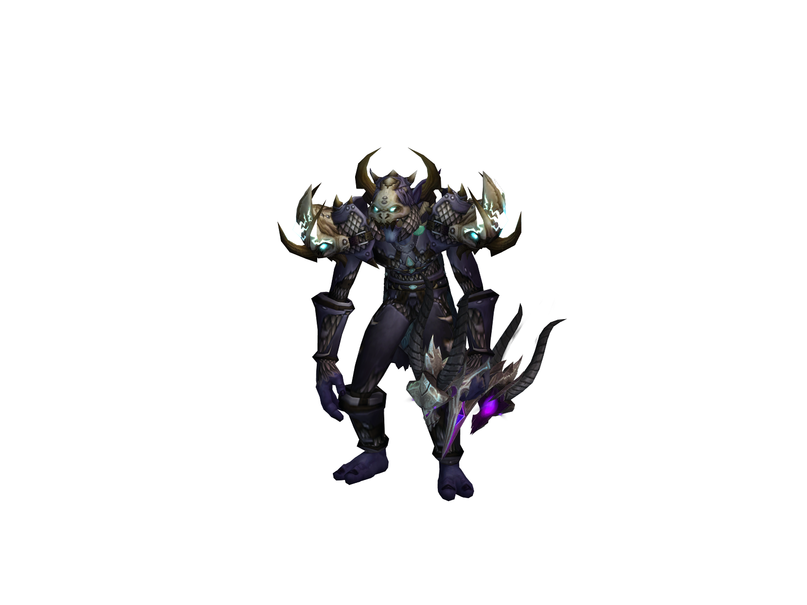 Skellmourn 3D character render