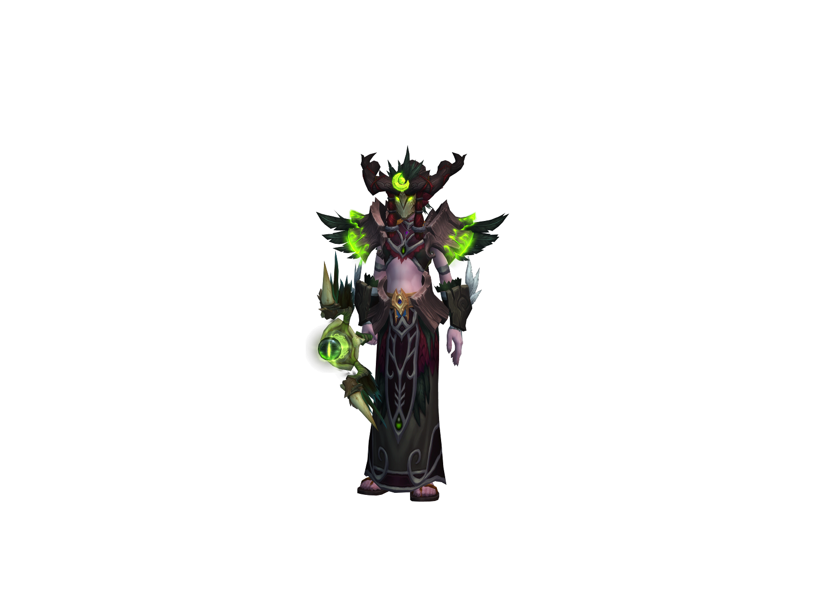 Bur 3D character render