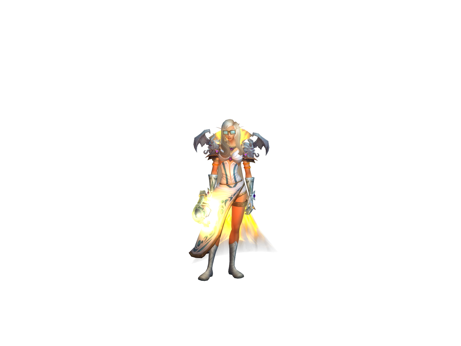 Fadedhalo 3D character render