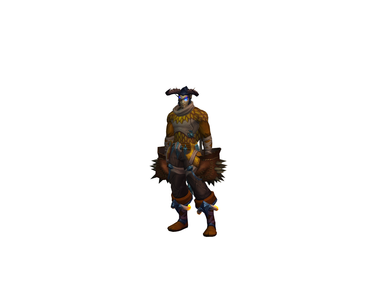 Vorius 3D character render