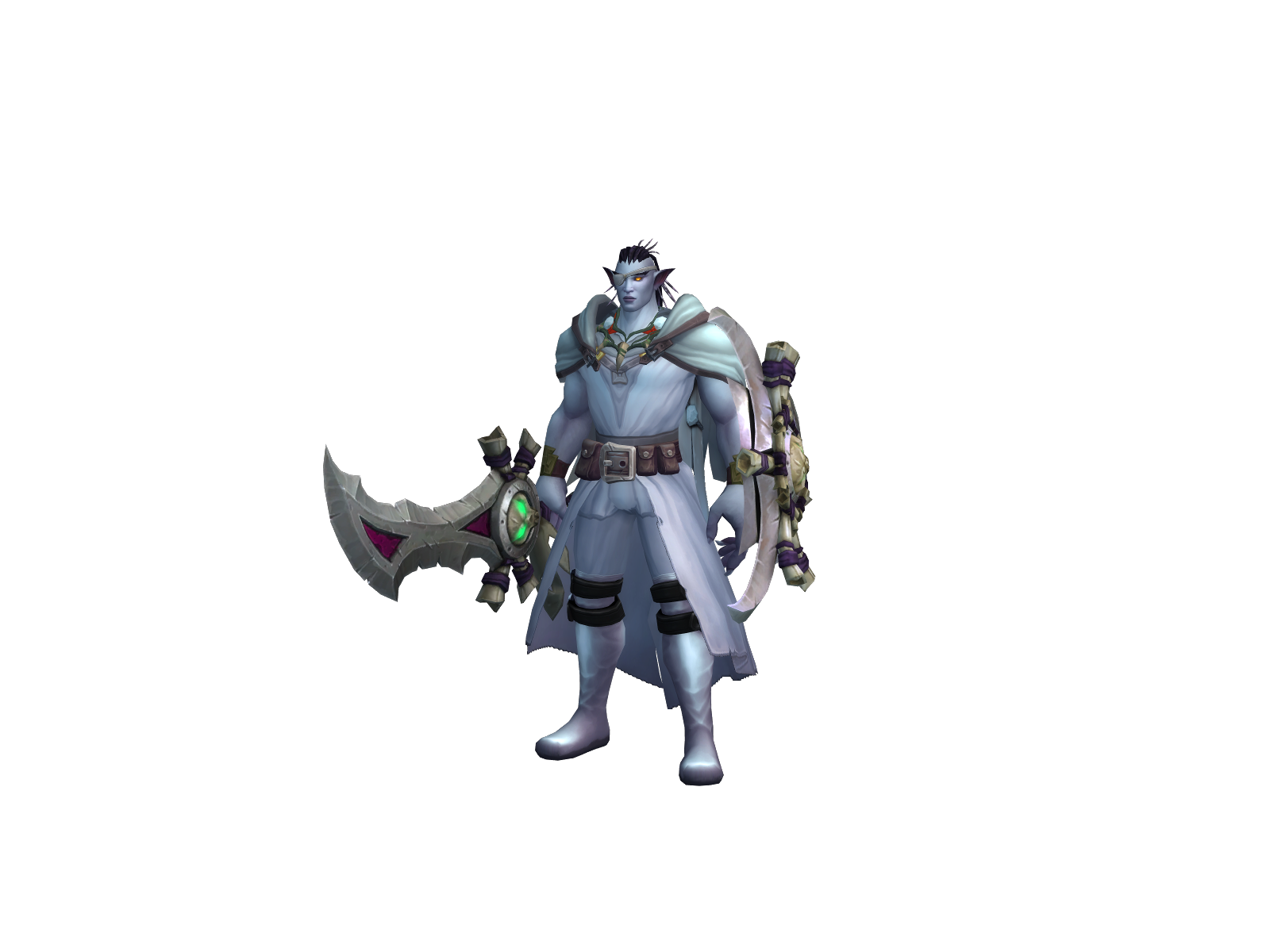 Waker 3D character render