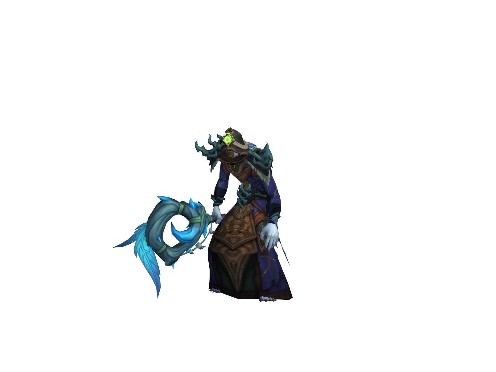 Xhile 3D character render