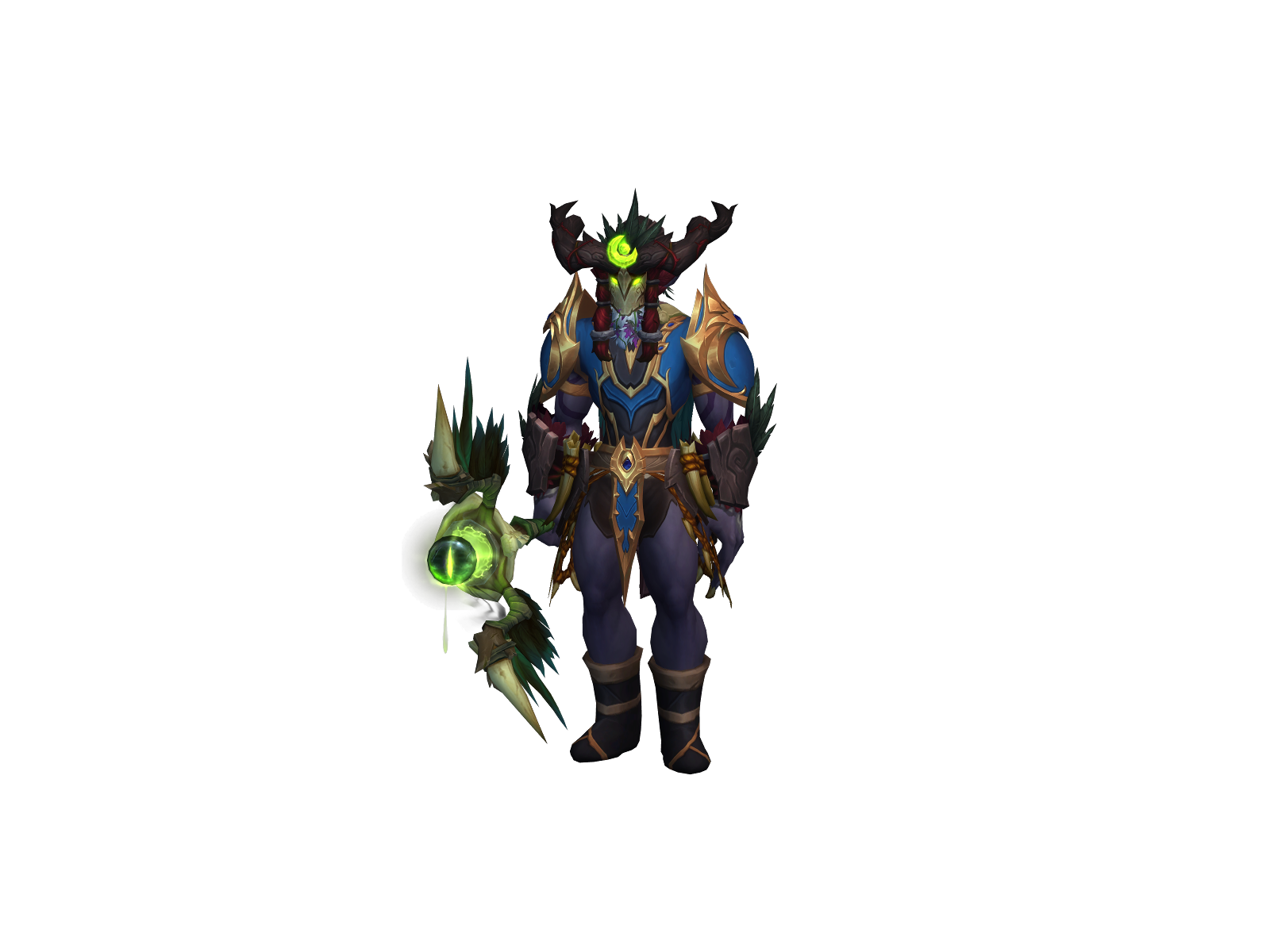 Mold 3D character render