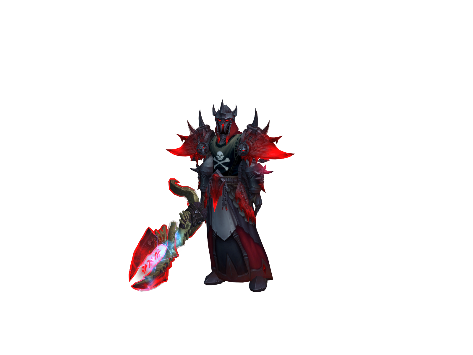 Plaguetongue 3D character render