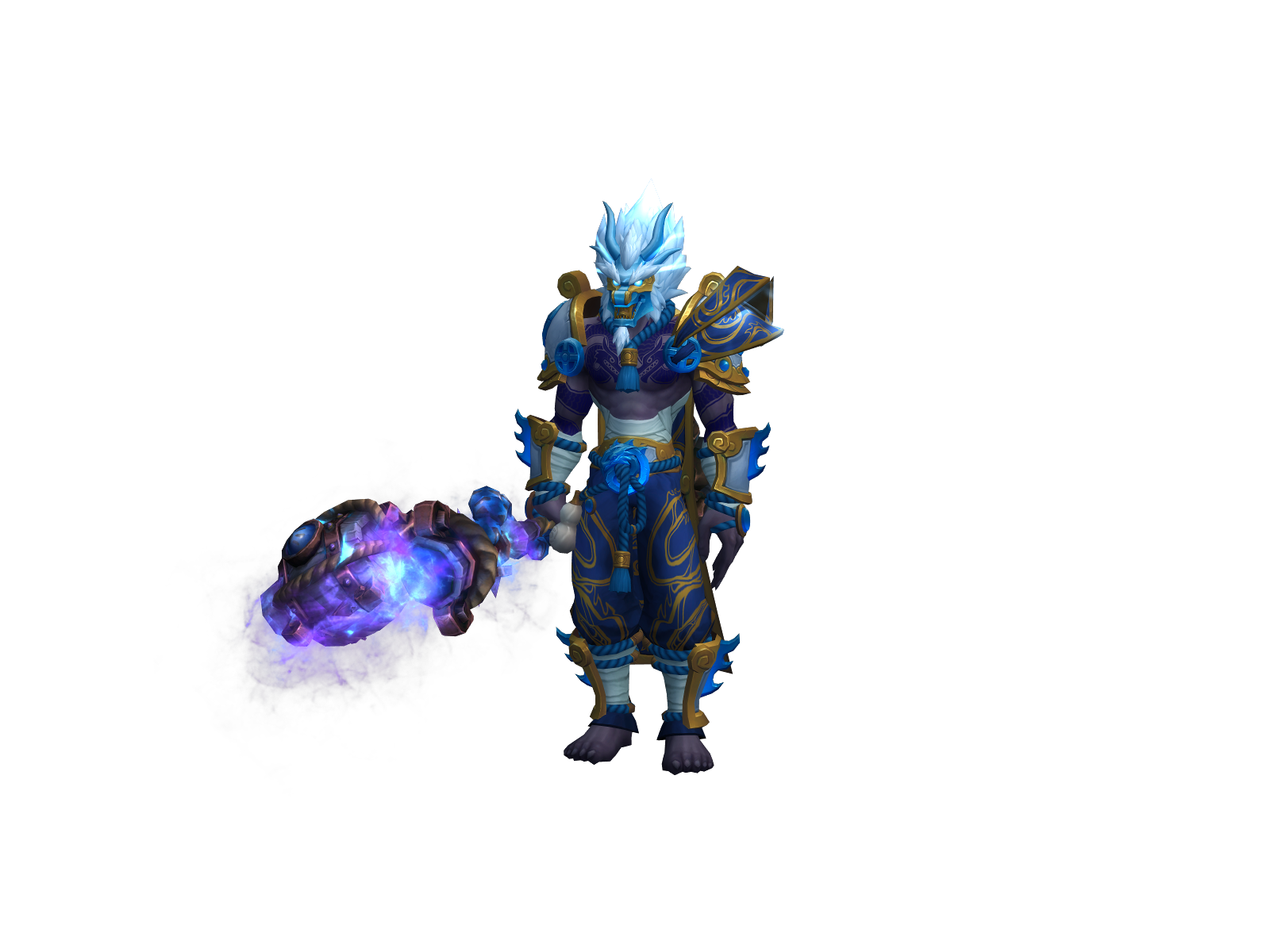 Stormbless 3D character render