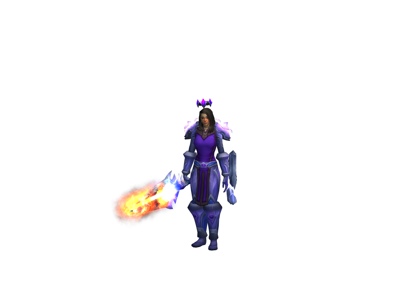 Rewind 3D character render
