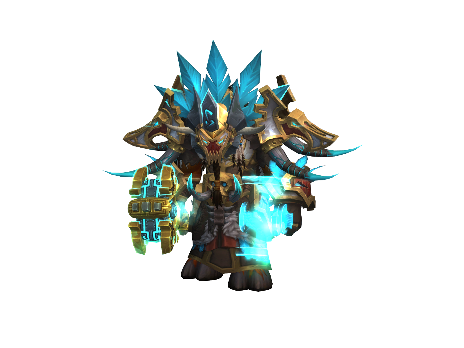 Cadre 3D character render
