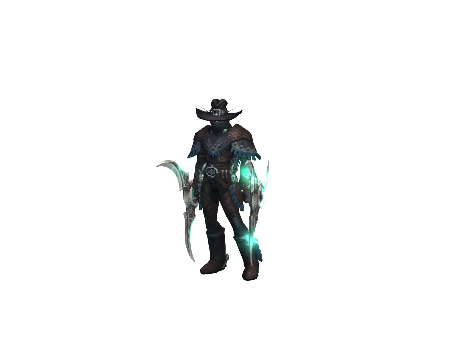 Demonhunterl 3D character render