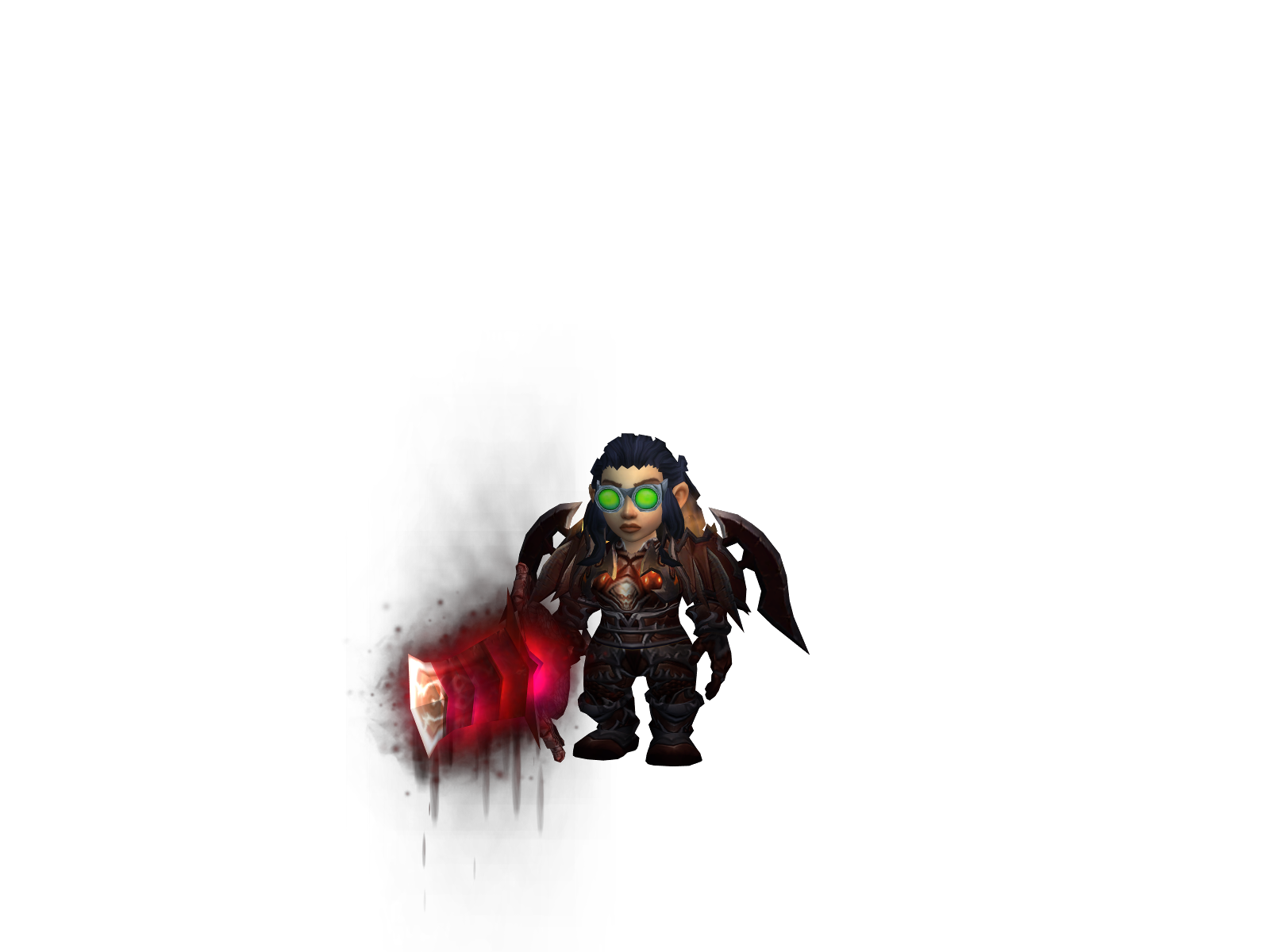 Shhiftah 3D character render