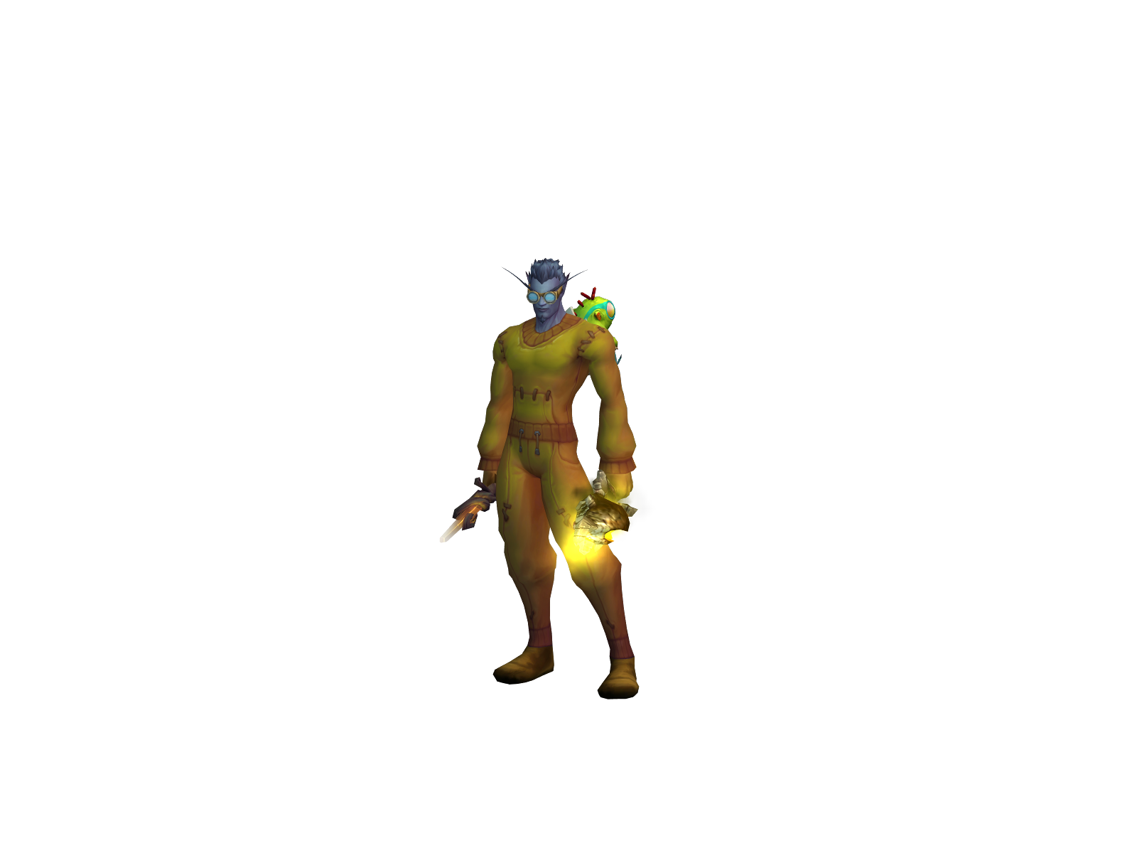 Basil 3D character render