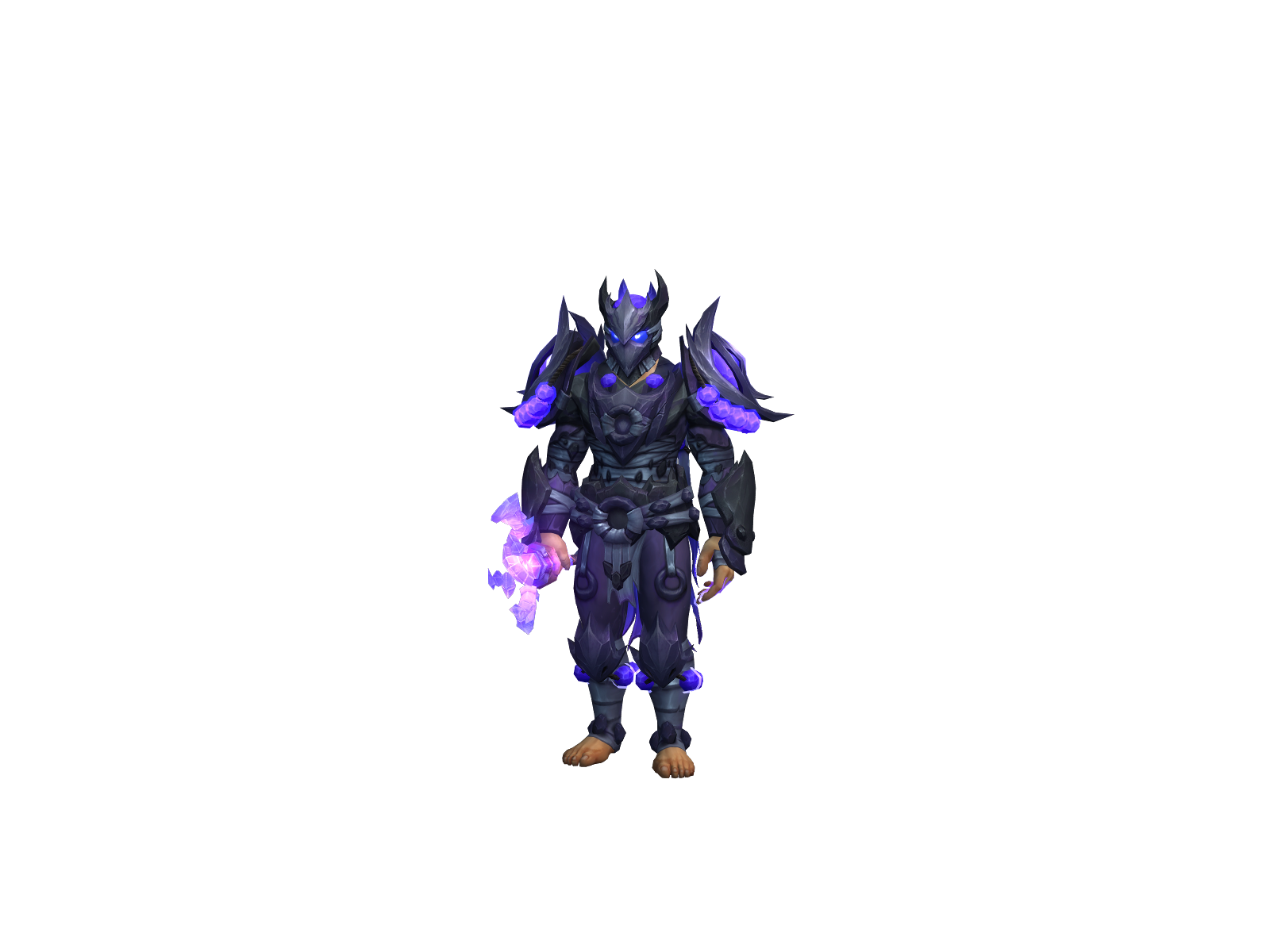 Efrac 3D character render