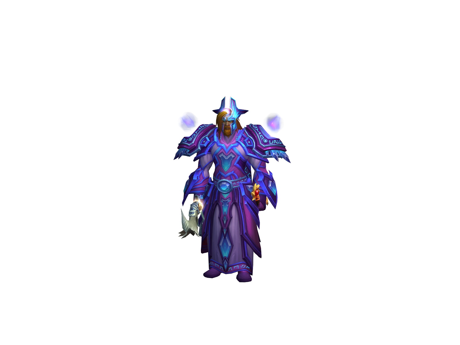 Holytrident 3D character render