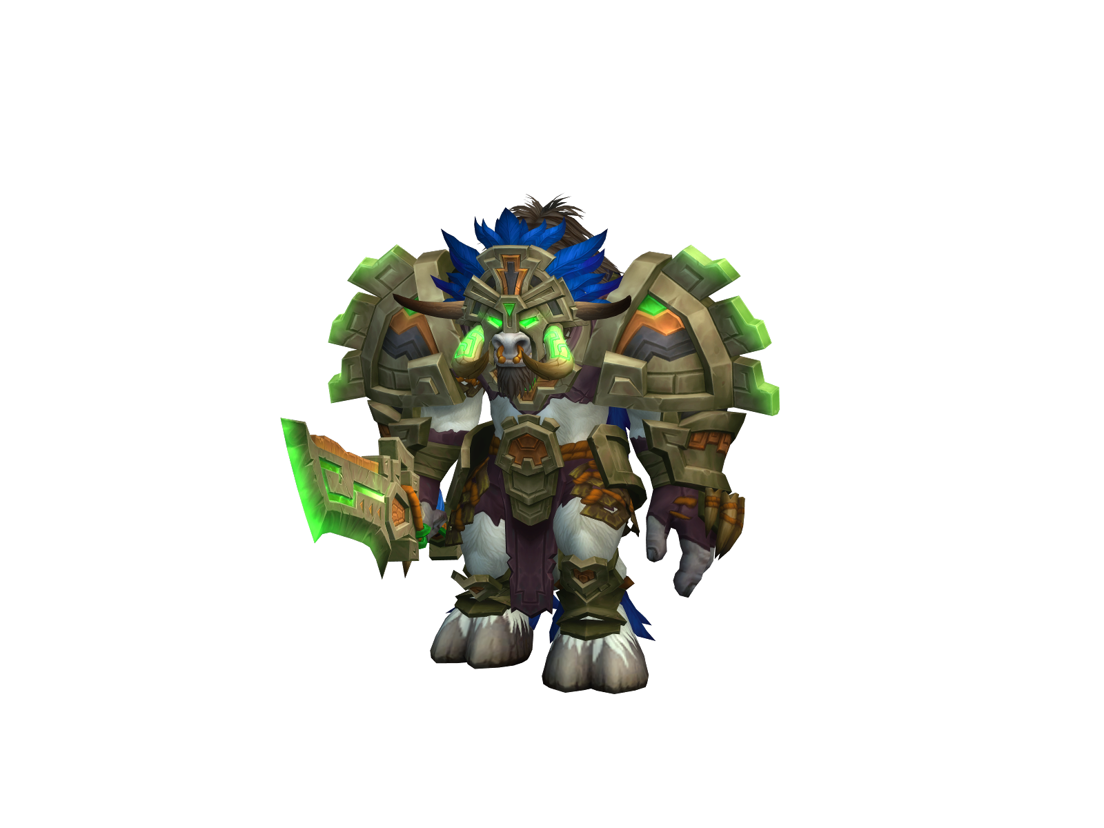 Hangdown 3D character render