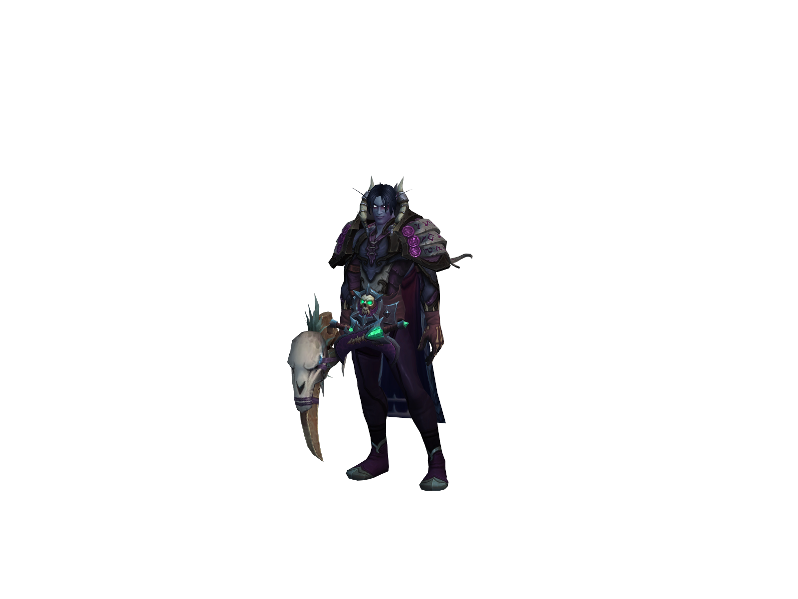 Drewman 3D character render