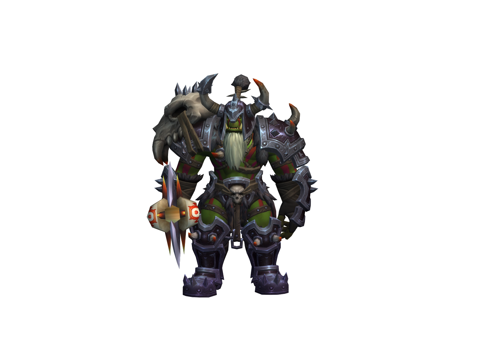 Bulk 3D character render