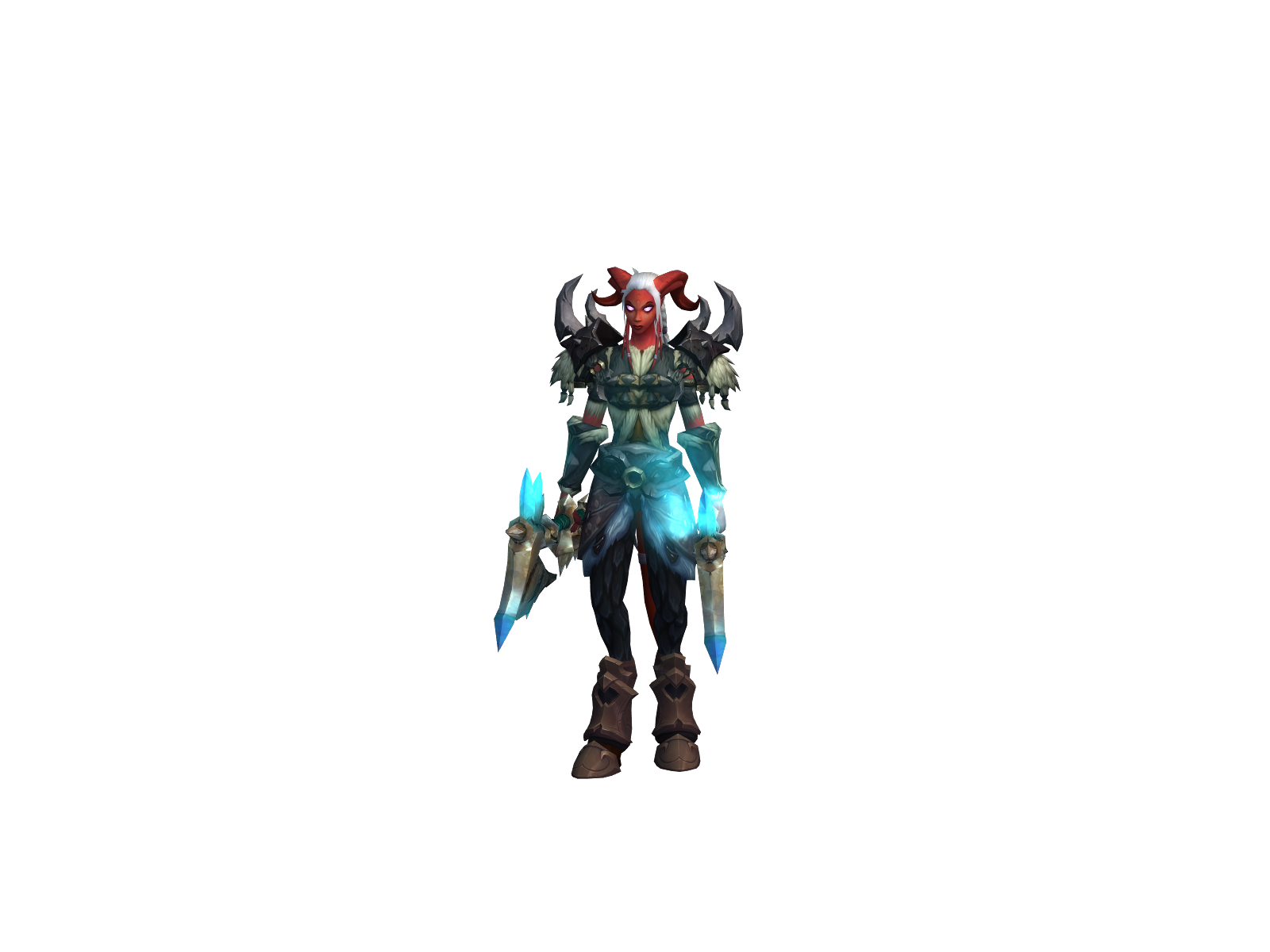 Raux 3D character render