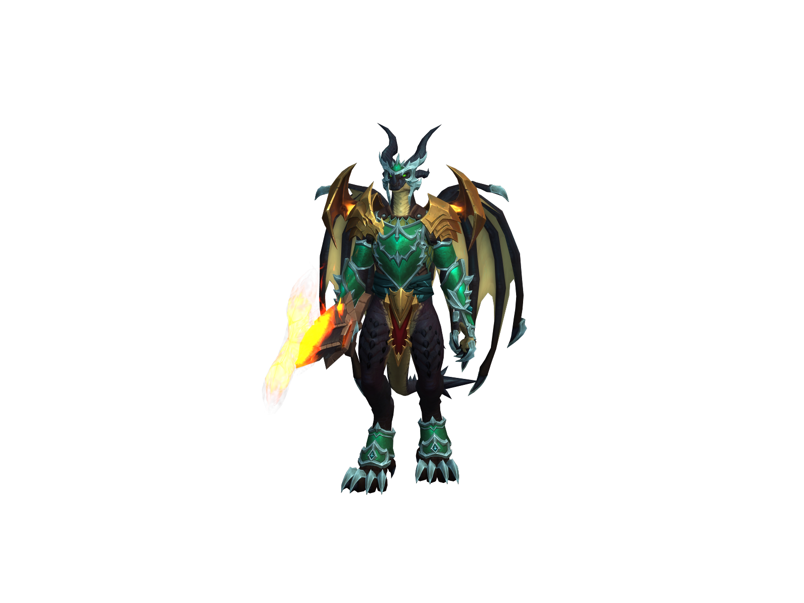Ozzdragon 3D character render