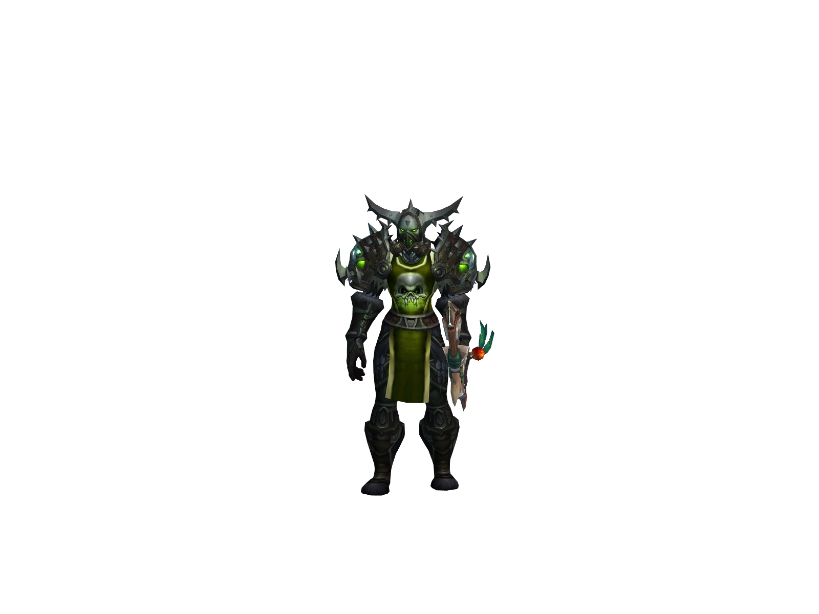 Zynbuffed 3D character render