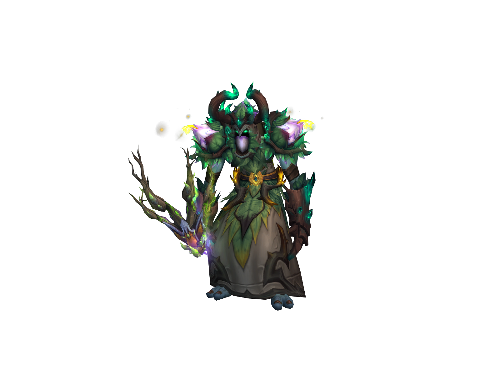 Tchaman 3D character render