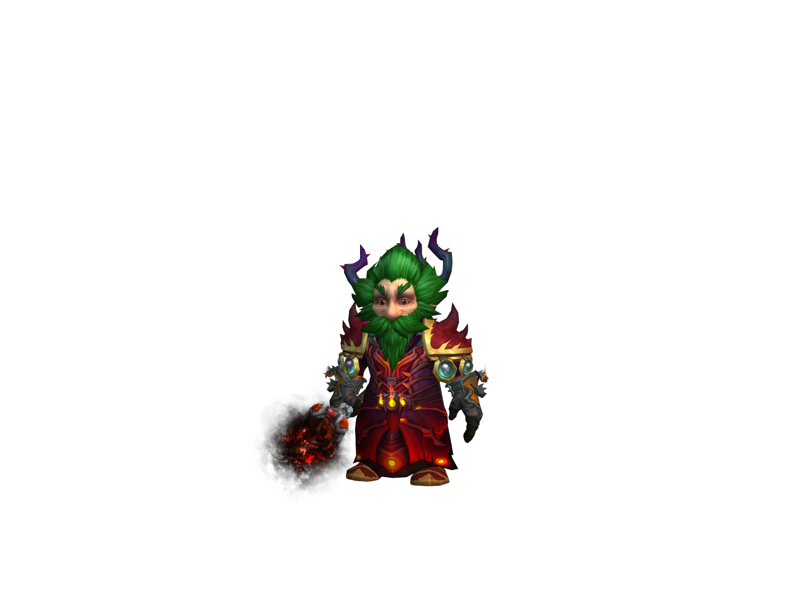 Flakey 3D character render
