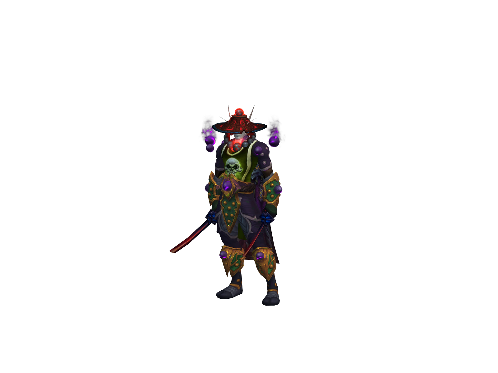 Wongbak 3D character render
