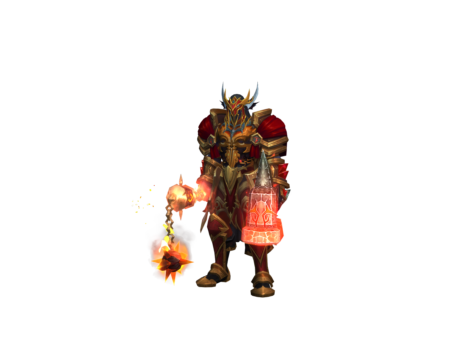 Doomfury 3D character render