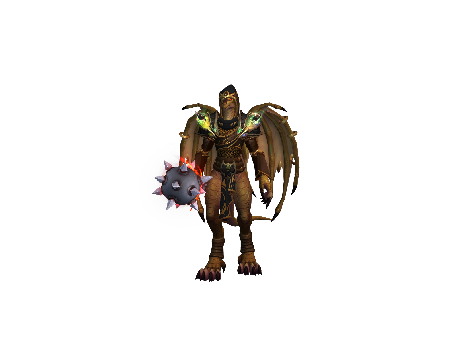 Allahuaugbar 3D character render